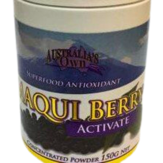 MAQUI BERRY Activate Pure Cert. Organic Freeze-dried 150g Powder