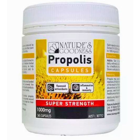 PROPOLIS 1000mg Super Strength 365 Capsules