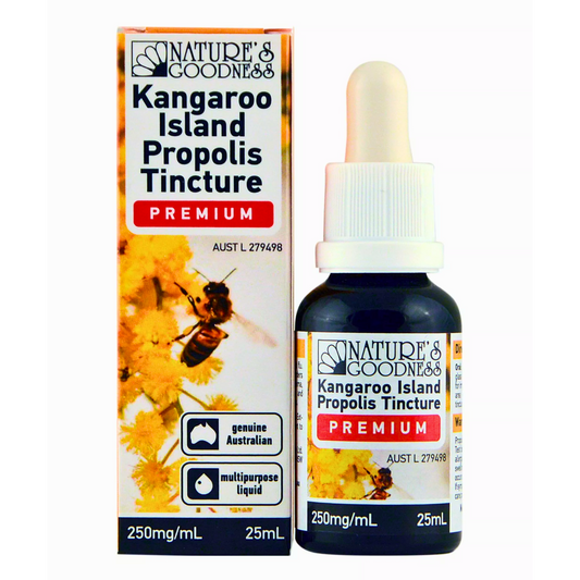 Nature’s Goodness Bee Propolis – Kangaroo Island Premium – Tincture – 25ml